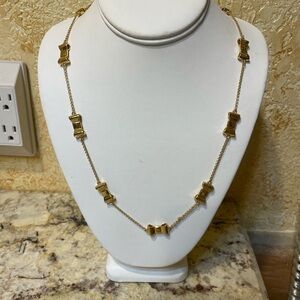 Kate Spade Gold Bow Necklace